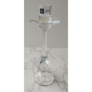 ARABIA FINLAND Heikki Orvola Nuutajärvi AURORA VTG 1980s Candle Holder 18.5cm